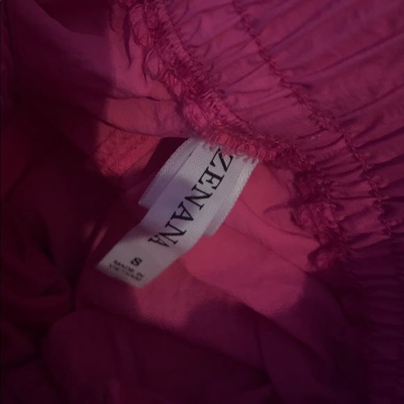 • NEW • Zenana • Hot Pink Athletic Shorts • - Picture 3 of 3